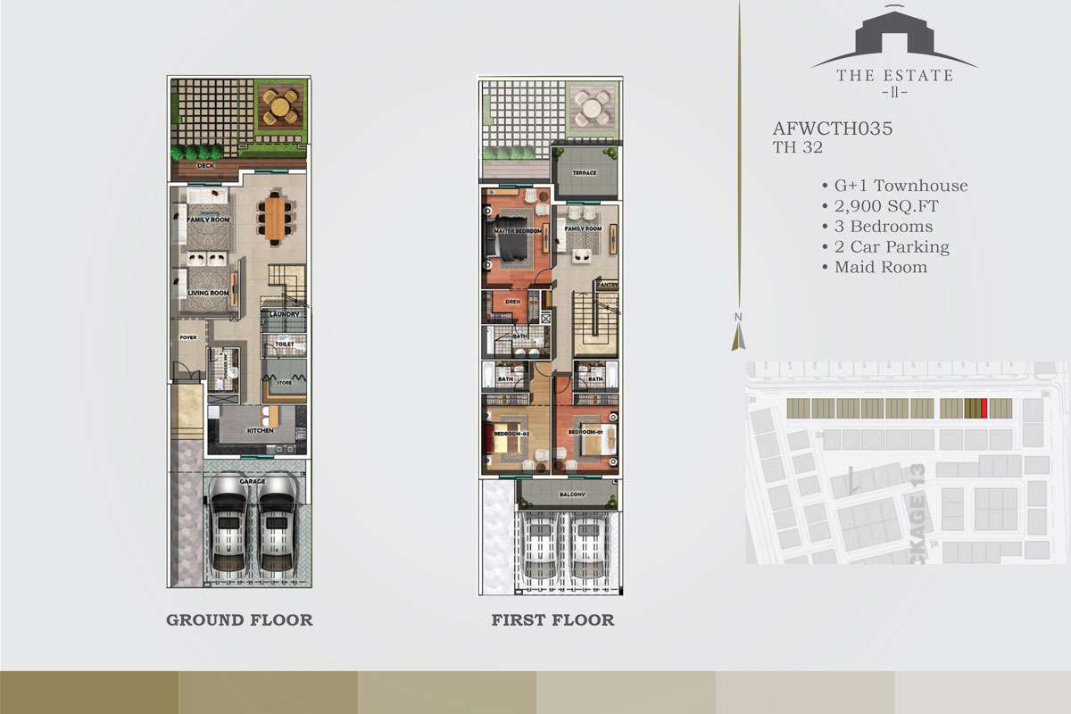 AFWCTH035-TH 32, G1 Townhouse, 2 Car Parking